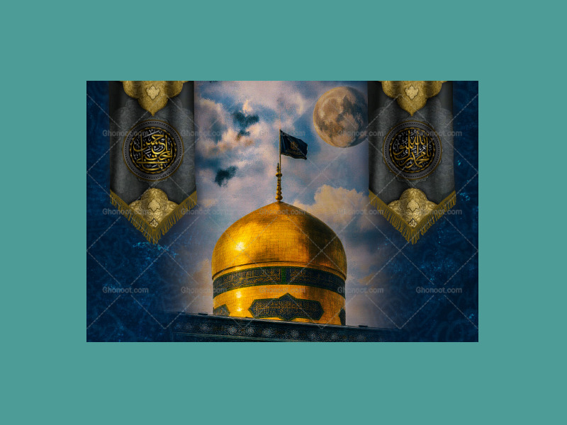 العتبة-الرضوية---دکور+اطلاعیه+استوری