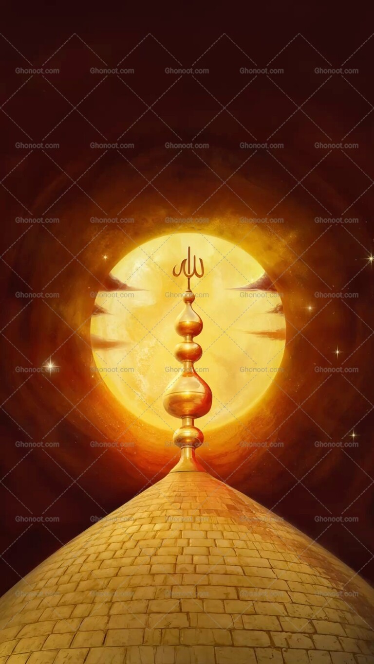 تصویر-باکیفیت-گنبد-حرم-امام-حسین-(ع)