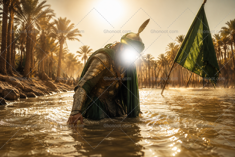تصویر-هوش-مصنوعی-حضرت-عباس