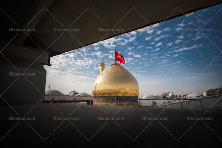 تصویر-باکیفیت-گنبد-حرم-امام-حسین-(ع)