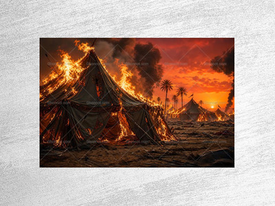 طرح-جایگاه-خیمه-سوزان-ظهر-عاشورا
