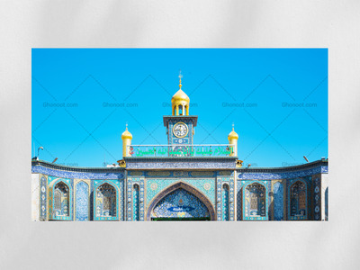 دکور-و-پشت-منبر-محرم-باب-القبله
