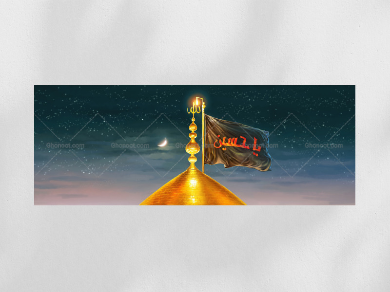 دکور-و-پشت-منبر-محرم-کربلا
