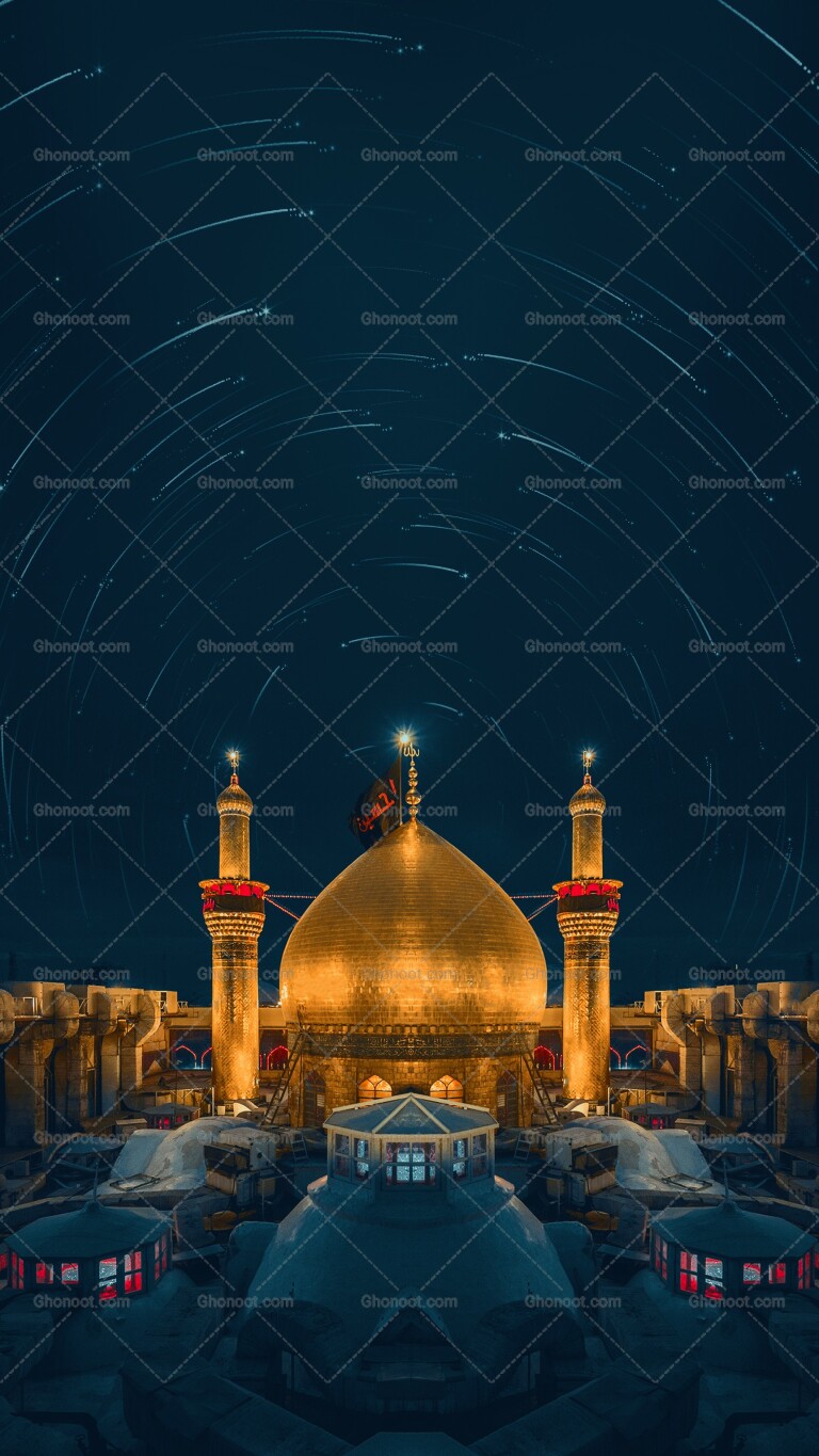 عکس-گنبد-حرم-امام-حسین-ع